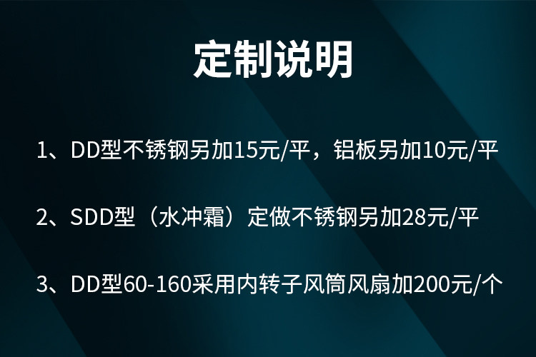 冷库蒸发器室内风机DD冷藏冷冻高中低温速冻DJ风机吊顶式大型机组(pic1)