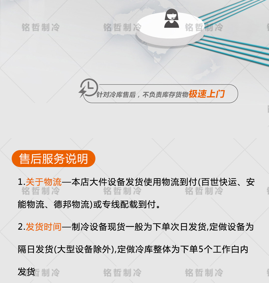 冷库蒸发器室内风机DD冷藏冷冻高中低温速冻DJ风机吊顶式大型机组(pic18)