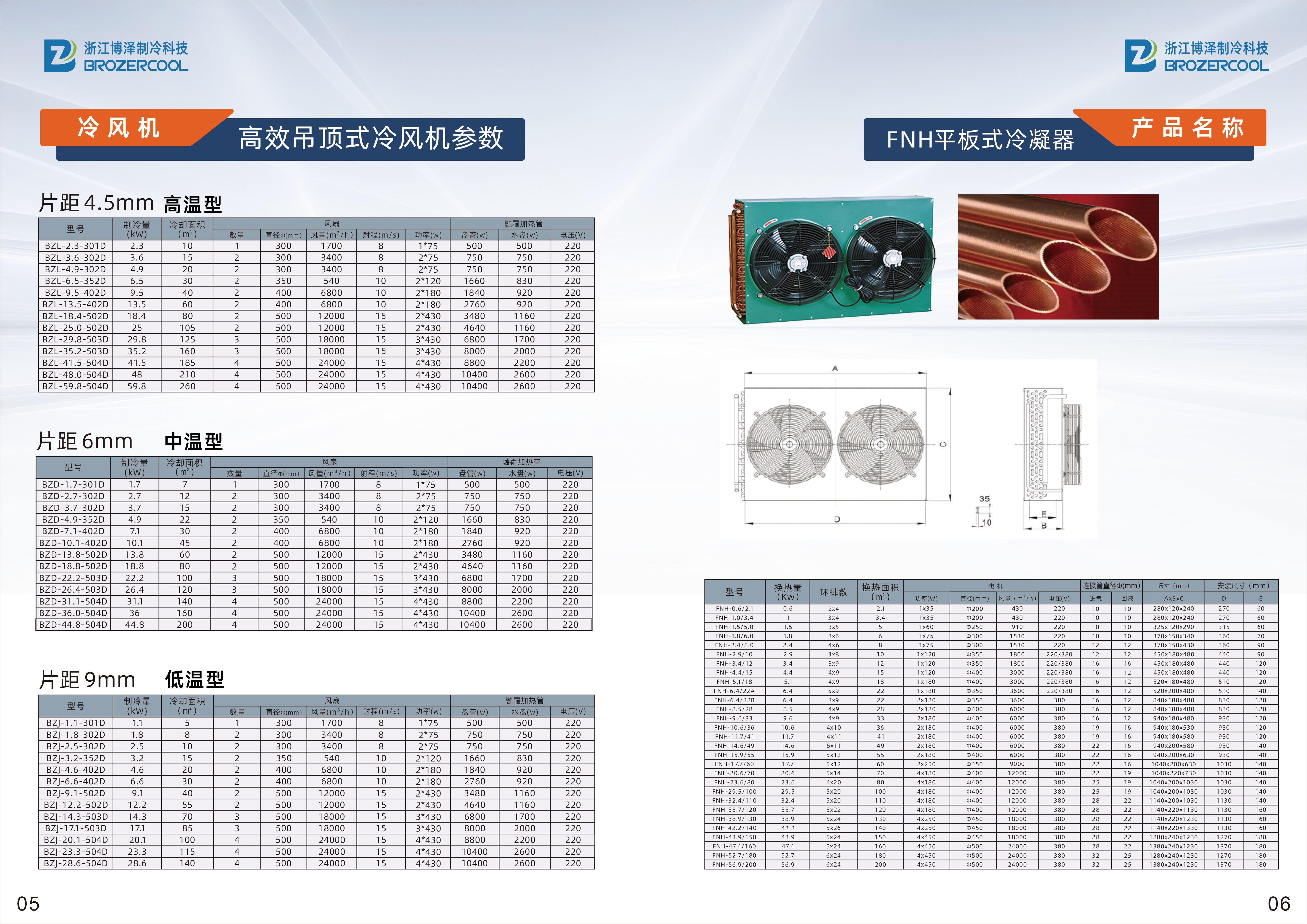 浙江博泽制冷科技有限公司冷凝器冷风机画册(pic4)