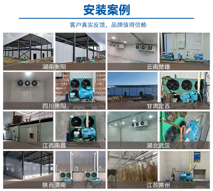 德国比泽尔冷库制冷机组全套设备3p5p半封闭活塞高低温专用压缩机(pic15)