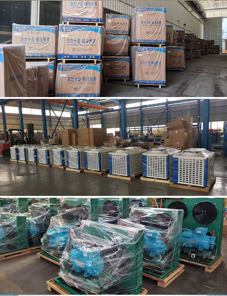 松下冷库制冷机组小型全封闭3匹冷藏冷冻5匹压缩机全套设备一体机(pic6)