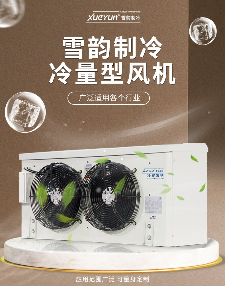 冷库冷风机蒸发器制冷设备电化霜内机小型全套设备专用冷藏DD内机(pic2)
