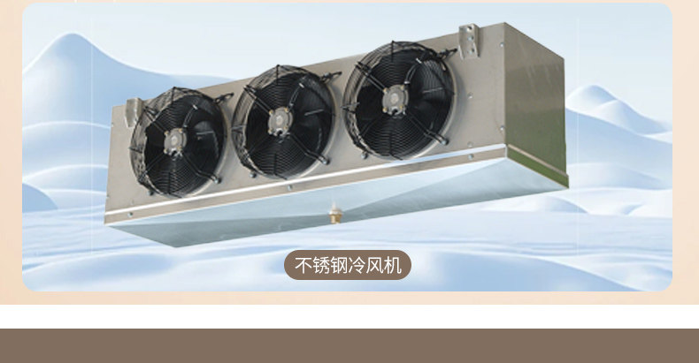 冷库冷风机蒸发器制冷设备电化霜内机小型全套设备专用冷藏DD内机(pic10)