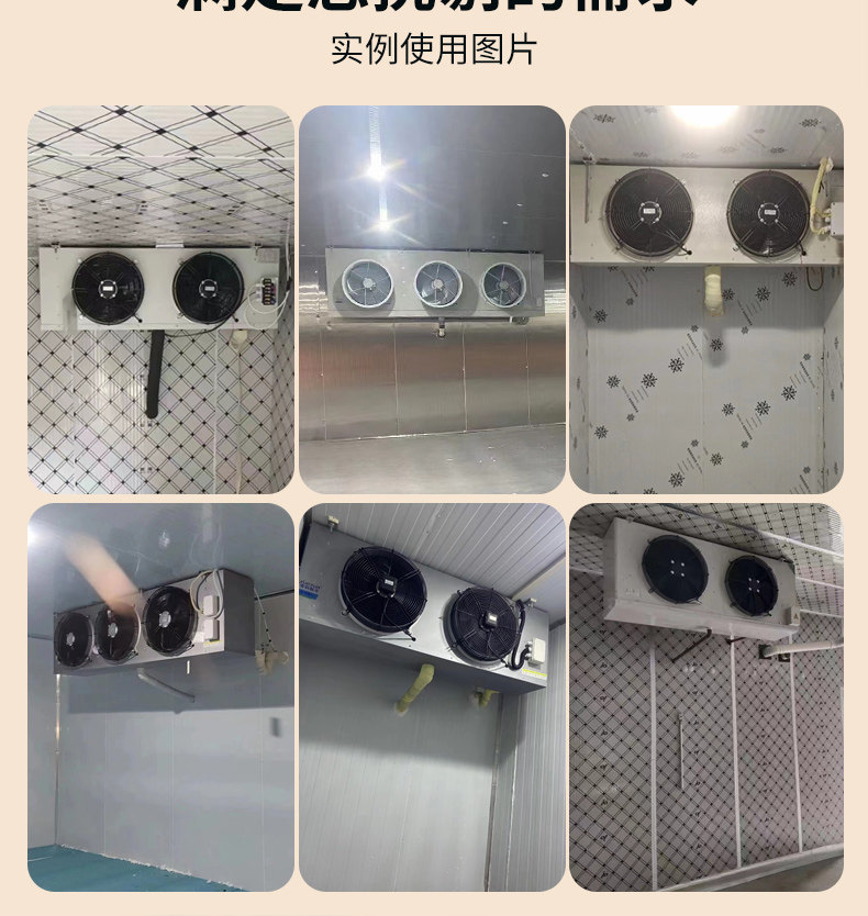 冷库冷风机蒸发器制冷设备电化霜内机小型全套设备专用冷藏DD内机(pic17)