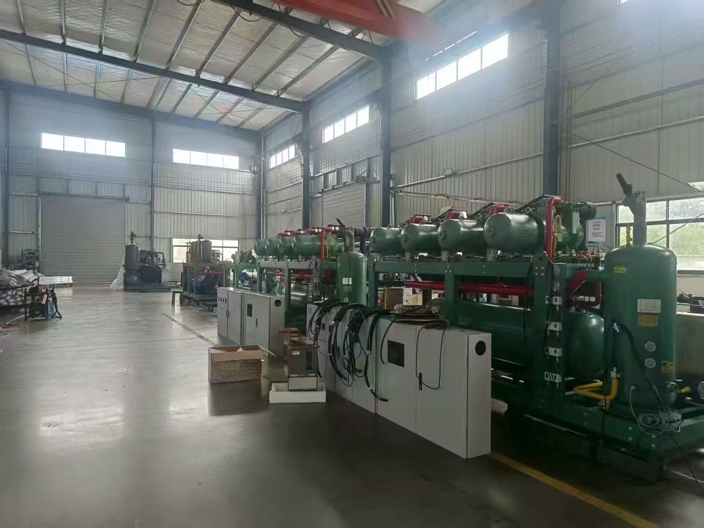 进口比泽尔冷库螺杆机组全套设备180P高温多并联大型冻库制冷机组(pic3)