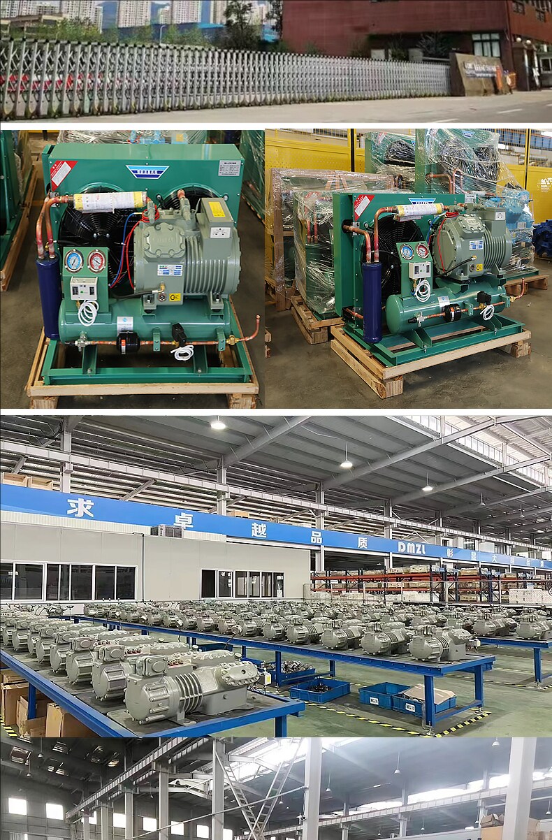 大明小型冻库冷库制冷机组全套设备35匹10匹半封闭压缩机定制专用(pic17)