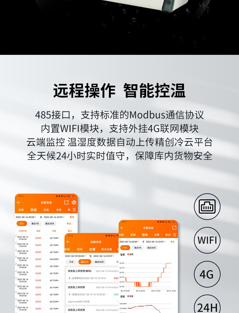 精创ECB-1000E冷库电控箱塑壳电源控制制冷化霜远程报警相序保护(pic6)