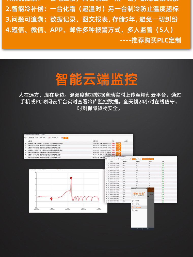 精创ECB-5060S 物联网智能电控箱冷库冷链运输实时控制箱报警器(pic4)