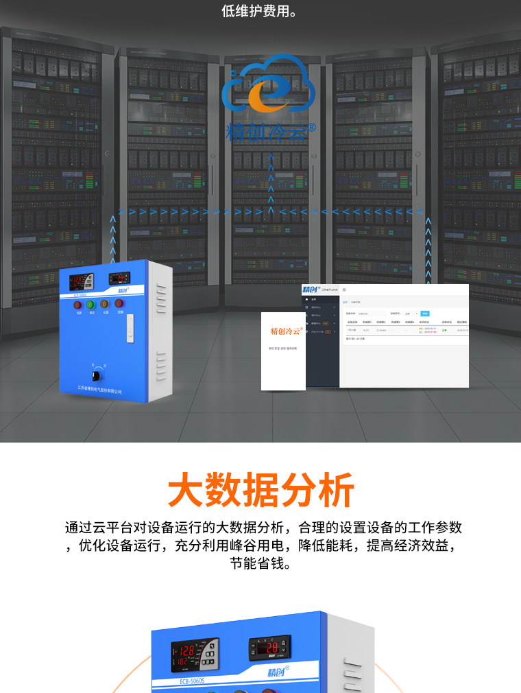 精创ECB-5060S 物联网智能电控箱冷库冷链运输实时控制箱报警器(pic6)