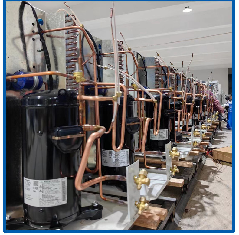 艾默生谷轮3匹热氟融霜冷库制冷机组冷藏冷冻全套设备专用压缩机(pic33)