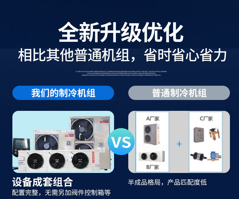热氟融霜机组冷库制冷一体机冷藏保鲜全套设备水果蔬菜专用压缩机(pic3)