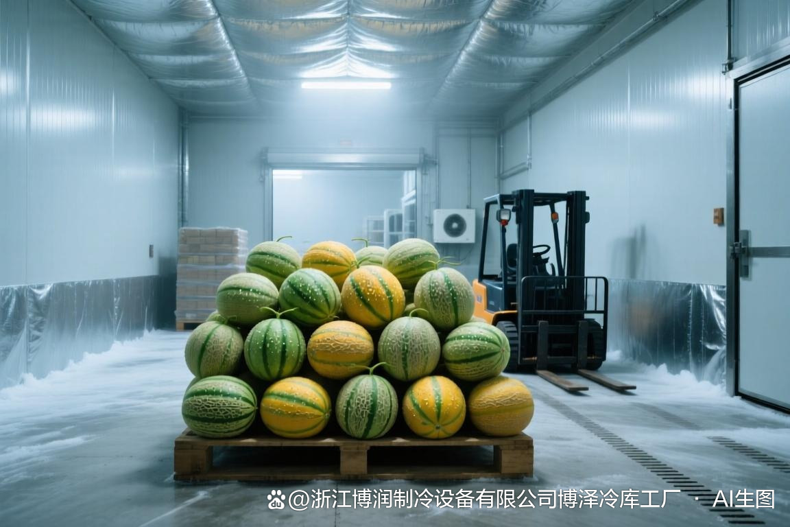 哈密瓜冷库科学贮藏指南：延长货架期的核心技术与实操要点