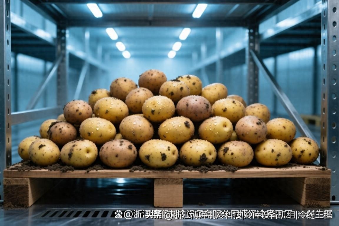 冷库存土豆不发芽 不腐烂 从入库到出库全流程，照着做存半年都新鲜