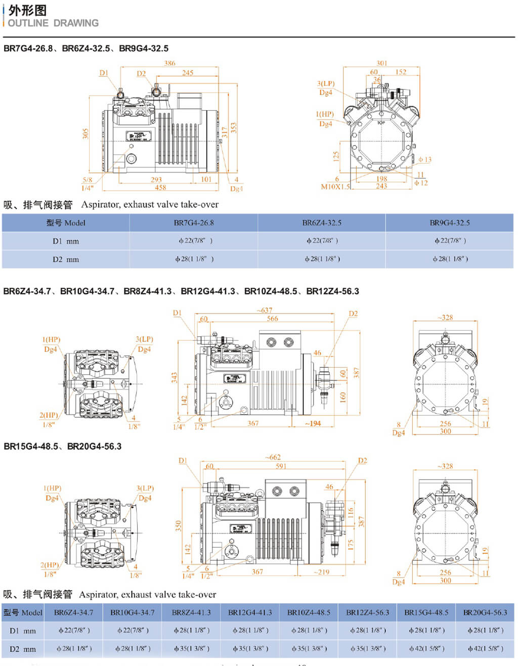 精品雪鹰系列活塞压缩机 三缸压缩机(pic12)