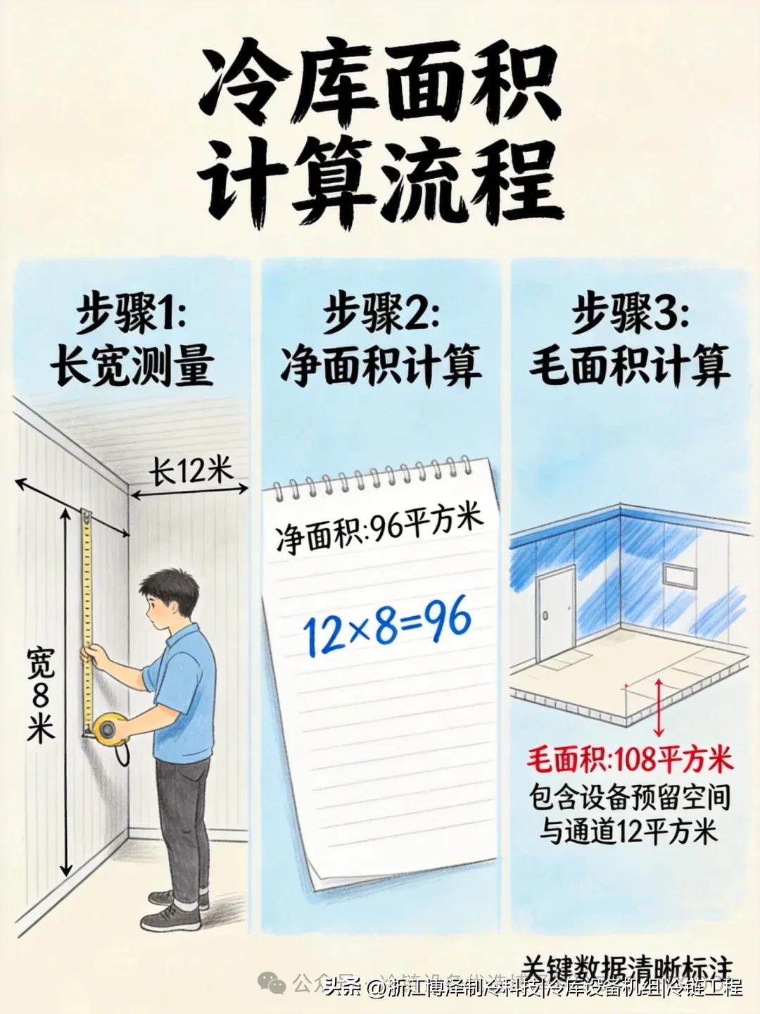 从零开始学冷库面积计算，再也不花冤枉钱！(pic3)