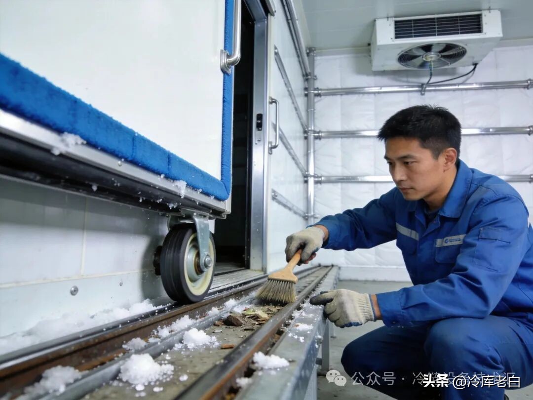 冷库平移门太紧怎么办？ 先排查这6个位置，别急着换门(pic2)
