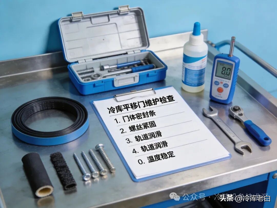 冷库平移门太紧怎么办？ 先排查这6个位置，别急着换门(pic3)