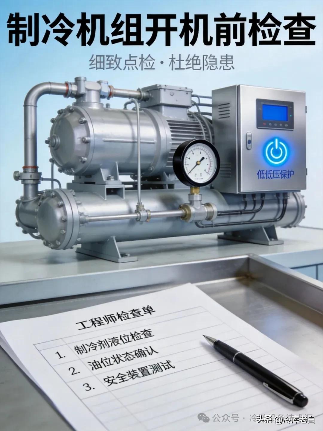 制冷机组开机前先查什么?这6个信号,能提前发现大故障(pic3) 制冷机组开机前先查什么?这6个信号,能提前发现大故障(pic3)